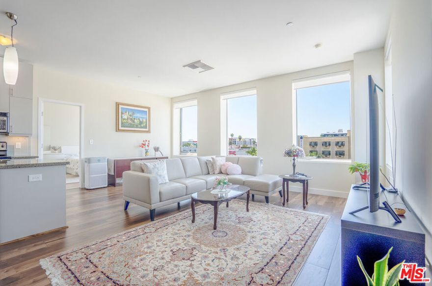A rare opportunity to lease a fully furnished residence at The Mercury Condominium! This spacious 2 bedroom, 2 bath unit is ideally situated on the southwest corner, offering stunning panoramic city views. The amenities at The Mercury are exceptional and include 24-hour security, gated and secured parking structure, a modern fitness center, rooftop heated pool, spa, sun deck, and BBQ area, all designed for comfort and convenience in the heart of the city.