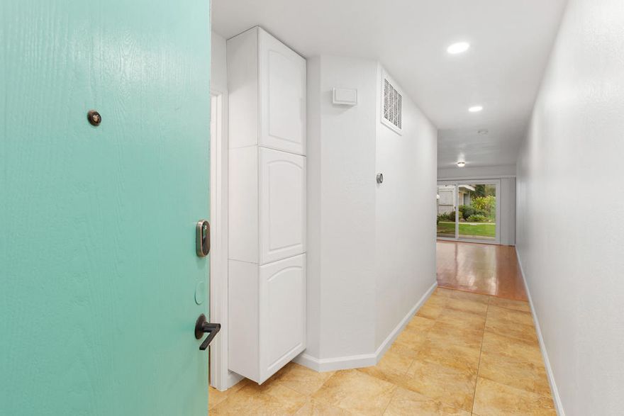 Welcome to this beautifully refreshed ground-level condo in the desirable Palm Canyon Villas community--one of the few residences offering no neighbors above or below for added privacy and quiet living. This 1-bedroom, 2-bath home features a versatile bonus room with a closet, ideal for use as a guest space, home office, or den.The interior has been thoughtfully updated with brand-new interior paint, new window coverings (2025), and newer double-pane sliding doors (2023) that enhance both energy efficiency and natural light. Smart-home features include a Ring camera and Nest thermostat, providing convenience and peace of mind.Ideally located, the community offers easy access to nearby hiking trails, as well as shops, restaurants, and a bus stop all within walking distance, making it simple to enjoy the best of the Palm Springs lifestyle without relying on a car.Palm Canyon Villas features resort-style amenities including multiple pools and spas, tennis courts, and a community BBQ area. The community is short-term rental friendly with a 5-day minimum, making this an excellent option for full-time living, a second home, or an income-producing investment.