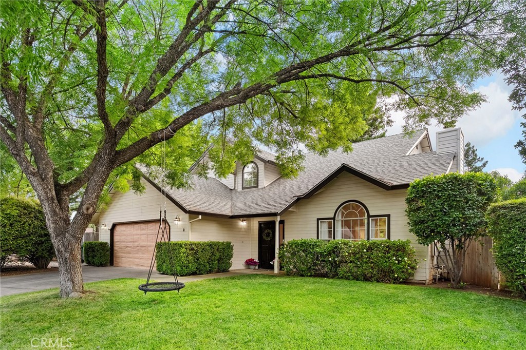 This Pinterest worthy two-story home sits at the end of a quiet cul-de-sac with oversized RV parking, a huge inground pool, and a resort-style outdoor kitchen and entertaining area. Just a short walk to Bidwell Park, Wildwood Park, and top-rated schools, this home features fully owned solar, granite kitchen counters, spacious living and family rooms, a gas fireplace, and a finished garage. Impeccably maintained and move-in ready in one of Chico’s most convenient neighborhoods.