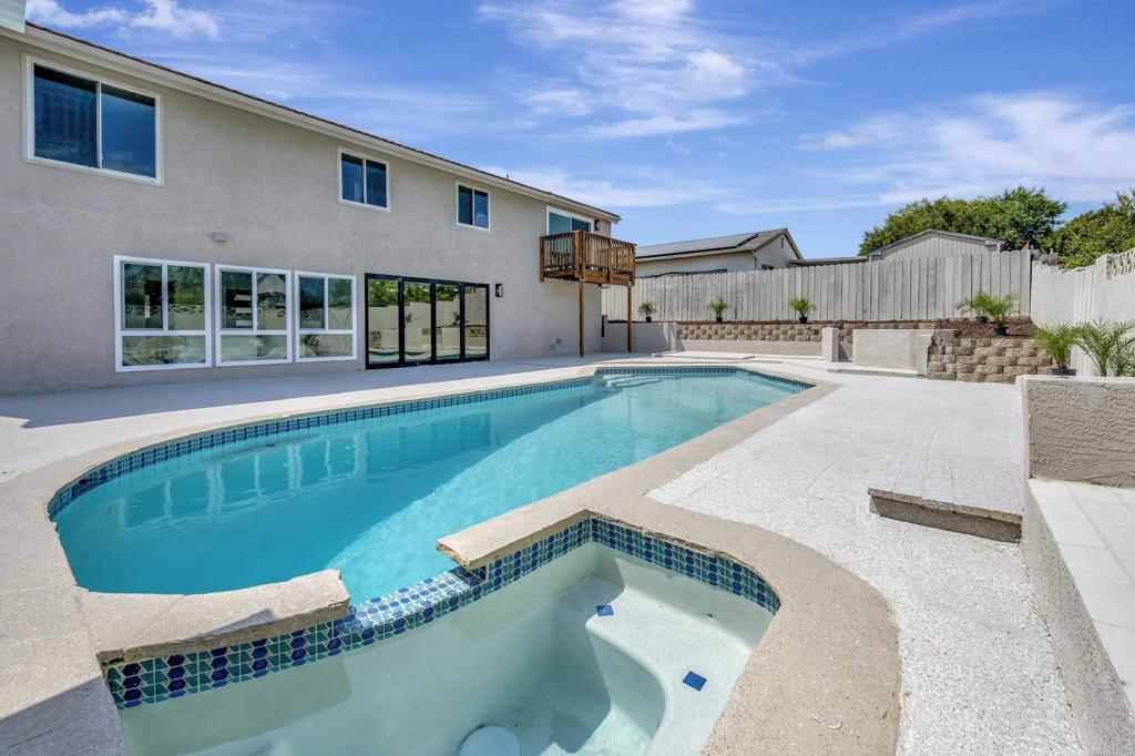 Stunning Remodeled Pool Home in Chula Vista! Welcome to 1407 Laurel Ave a beautifully remodeled 5-bedroom, 2.5-bath home designed for modern living and entertainment. Step inside to an open concept layout featuring all new flooring throughout, a brand-new kitchen with sleek finishes, and updated bathrooms. Enjoy seamless indoor-outdoor living with a 12-foot cantina door that opens to a spacious backyard complete with a sparkling pool perfect for gatherings and relaxation. Upstairs, a versatile loft with sliding glass doors leads to a private balcony overlooking the backyard, creating the ideal spot for morning coffee or evening sunsets. Additional features include a 2-car garage, thoughtful upgrades throughout, and best of all No HOA and No Mello-Roos! Conveniently located near freeways, shopping, and parks, this home blends comfort, style, and convenience in one perfect package. Don’t miss your chance to own this move-in-ready gem in a prime Chula Vista location!