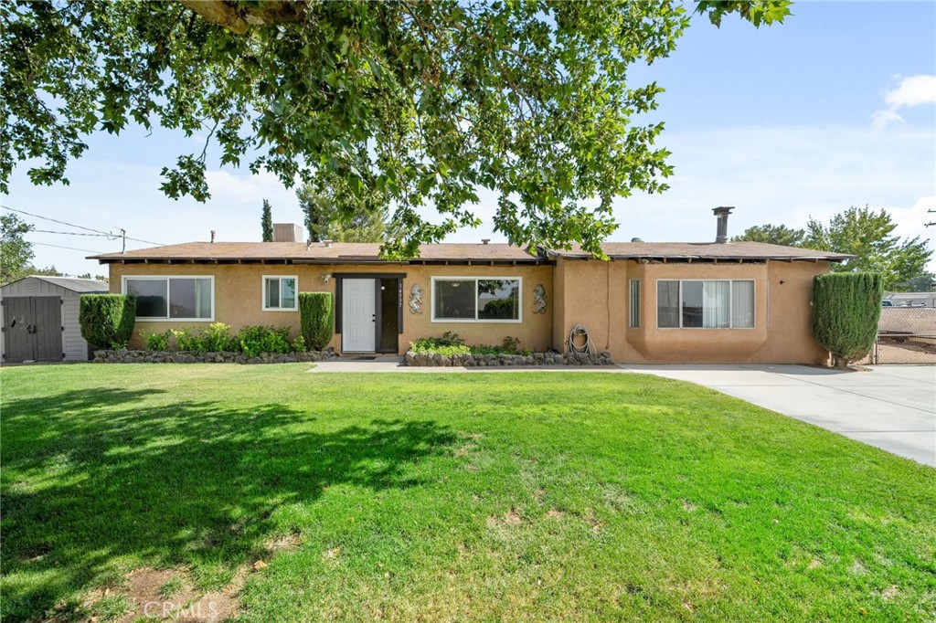 Desert Dreaming? Welcome to 14537 Yucca St in Hesperia!
This impressive 4-bedroom, 2-bathroom home sits on a massive 18,900 sq ft lot, offering space, privacy, and endless opportunities! With 1,647 sq ft of well-designed living space, this home is the perfect blend of comfort and possibility. Step inside to a light-filled, open layout with fresh finishes and a welcoming vibe. The spacious living area flows seamlessly into a stylish kitchen, perfect for both entertaining and everyday living. But the real showstopper? The huge lot with ADU potential! Whether you're looking to build a guest house, rental unit, or a private home office, this property gives you the flexibility to create additional living space and increase value. RV access? Check. Room for a pool? Absolutely. Garden, workshop, or outdoor oasis? You’ve got the space to do it all. Located in a quiet, established neighborhood close to schools, shopping, and commuter routes, 14537 Yucca St isn’t just a home—it’s your blank canvas.
Unlock the potential. Live the dream. Welcome home.