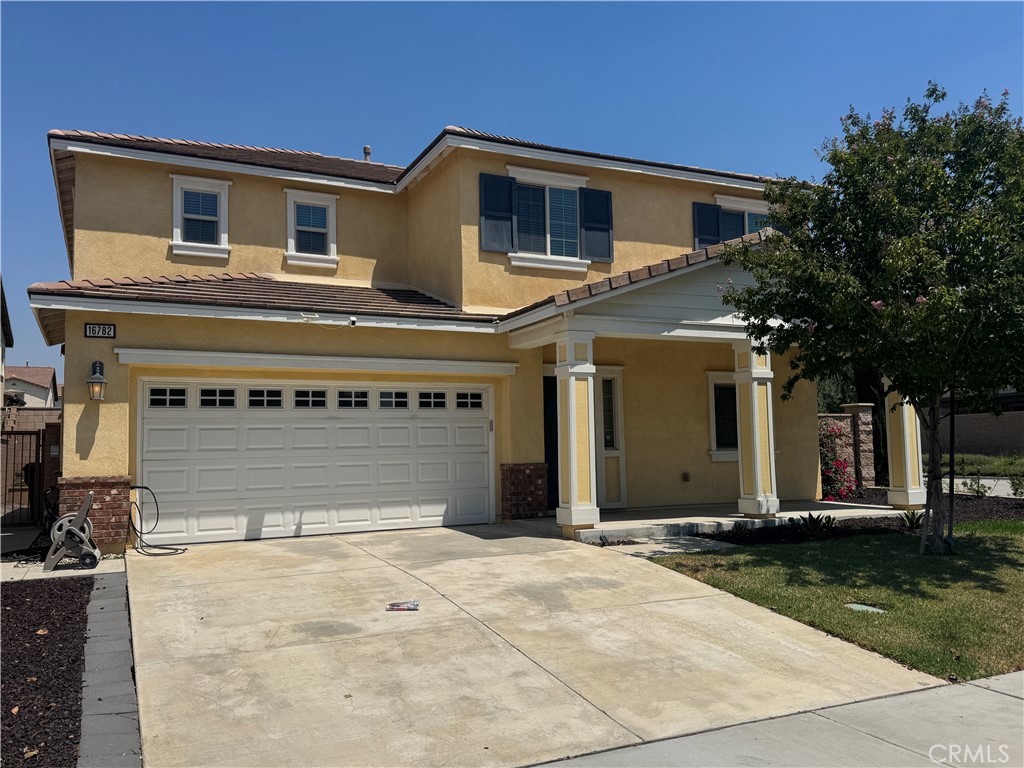 Welcome to this AMAZING 4-bedroom, 3-bathroom single family home located in a desirable North Fontana neighborhood. Pull up to the house and immediately notice the beautiful curb appeal and inviting porch. Step inside to discover a large entry way that leads into a large open living space including the kitchen, dining room and living room. The updated kitchen is complete with dark shaker cabinets, granite countertops, INCLUDED stainless steel appliances and lots of storage. The downstairs also includes a large bedroom with a full bath including a walk in shower. Off the entry way find the direct access to the garage as well. Make your way upstairs to find another large living space perfect to use as a home office or maybe a tv/family area. Off this space is the very large primary suite that has DUAL walk in closets and an update bathroom with a walk in shower. Also upstairs find the other two bedrooms and another updated guest bath with a walk in shower. The laundry room is also upstairs with the INCLUDED washer/dryer. The back area is perfect for entertaining and is easily accessed from the downstairs living area. The home's comfort doesn't stop there because with the central air and heat as well as the Nest Thermostat you will be comfortable all year long. Don't miss the chance to make this home your home! Reach out now for a tour!