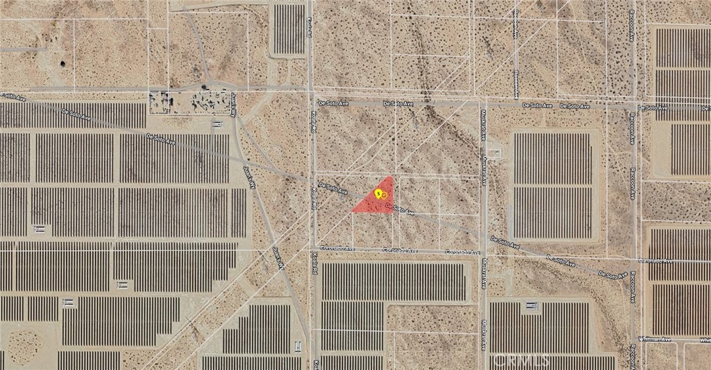 Opportunity awaits with this 1.46-acre parcel nestled in a growing area near established solar farms in Adelanto. This flat and accessible lot offers potential for future investment in renewable energy development. Accessibility is not too far from the paved road of Koala. All Buyers are to verify zoning, utilities, and land use with the County. Whether you're looking to invest or explore, this land is priced to sell—don’t miss out!