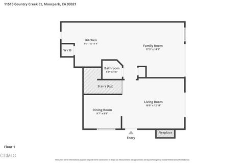 Tiny photo for 11510 Countrycreek Court, Moorpark, CA 93021 (MLS # V1-34649)