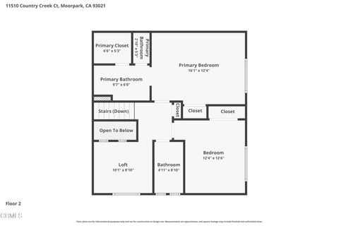 Tiny photo for 11510 Countrycreek Court, Moorpark, CA 93021 (MLS # V1-34649)
