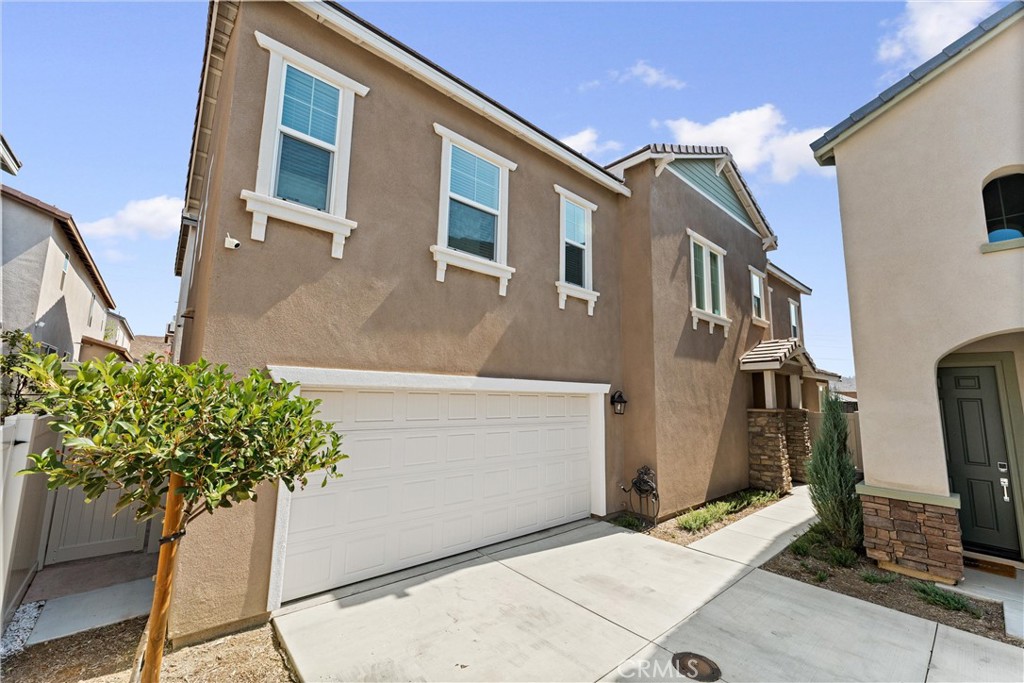 Welcome to your dream home in the highly desirable Ashland Spring community of Lake Elsinore!
Built in 2022, this modern and spacious residence combines contemporary design with high-end finishes to perfectly complement today’s lifestyle.
Property Highlights:
• 4 Bedrooms, 3 Bathrooms – Thoughtfully designed layout, including a convenient downstairs bedroom ideal for guests or multi-generational living.
• Spacious Great Room – Features luxurious vinyl plank flooring that flows seamlessly through the dining area and gourmet kitchen.
• Chef’s Kitchen – Equipped with quartz countertops, upgraded cabinetry, stainless steel appliances, a walk-in pantry, and a large island that doubles as a breakfast bar.
• Main-Level Guest Suite – Offers privacy and comfort with a full bathroom just steps away.
• Upstairs Laundry Room – Strategically placed for easy access and daily convenience.
• Upgraded Backyard Patio – Designed for entertaining, with concrete flooring and a custom-built brick wall for added charm and privacy.
• Modern Touches Throughout – Recessed lighting and a bright, open layout enhance the home's stylish ambiance.
• 2-Car Garage – Includes an electric vehicle charger and energy-efficient solar panels to support eco-conscious living.
Don't miss this incredible opportunity to own a turn-key home in one of Lake Elsinore’s most sought-after neighborhoods. Schedule your private tour today!