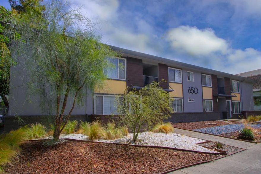 LOCATED IN THE OPPORTUNITY ZONE. Attractive, well-cared for 17-unit apartment complex with (15) one bedroom/one bathroom units and (2) two bedroom/one bathroom units situated on a 9,769 sf lot and located just 3 blocks from San Jose State University. Capital improvements include dual pane windows (2016), new roof (2019), new commercial water heaters (2019), new landscaping, courtyard pavers and exterior paint (2019), and new kitchen counter tops, cabinets, and appliances in 15 of the 17 units (2016). Lots of upside potential. Strong rental market with students returning to on site classes and the development of Google's planned campus expansion nearby.