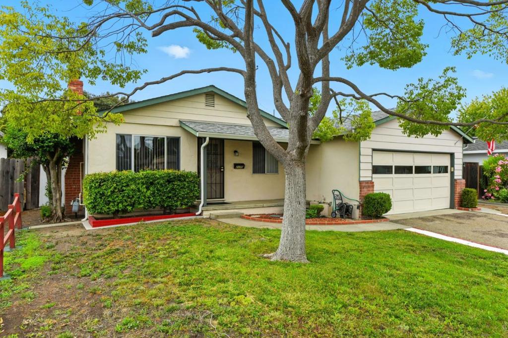 Welcome to this beautifully updated 3-bedroom, 2-bath home in the heart of Santa Clara! Offering 1,468 Sq. Ft. of comfortable living space, this home features a fully upgraded kitchen with granite countertops and brand-new appliances, renovated bathrooms, new carpet, fresh interior paint, and newer central heating and A/C. The spacious family room opens to a private backyard with fruit trees, newer fencing, and extra shed storage. Additional highlights include dual-pane windows, a cozy fireplace, a renovated 2-car garage with plenty of storage, and upgraded electrical panels. Conveniently located near major freeways, top tech companies like Nvidia, Intel, and Apple, and just minutes from Levi's Stadium, Santa Clara University, Santana Row, and Valley Fair Mall.