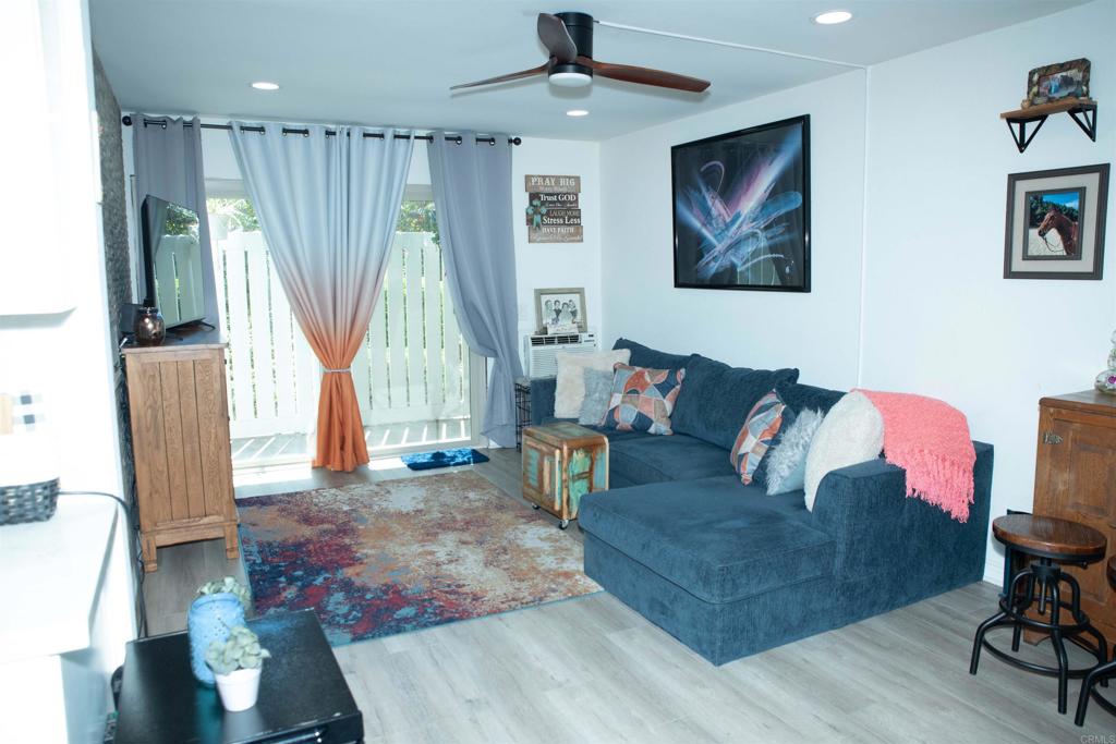 *Opportunity in San Diego!* Discover this beautifully renovated 1-bedroom, ground-floor condo in a desirable 55+ community right between La Mesa and the College Area. Step inside to find: Fresh paint, and beautiful flooring Energy-efficient LED recessed lighting A stunning kitchen with brand-new stainless steel appliances, upgraded counters, custom cabinetry, and designer backsplash Its located close to shops and restaurants. It's Perfect for those looking to enjoy comfort, convenience, and make this place your home!