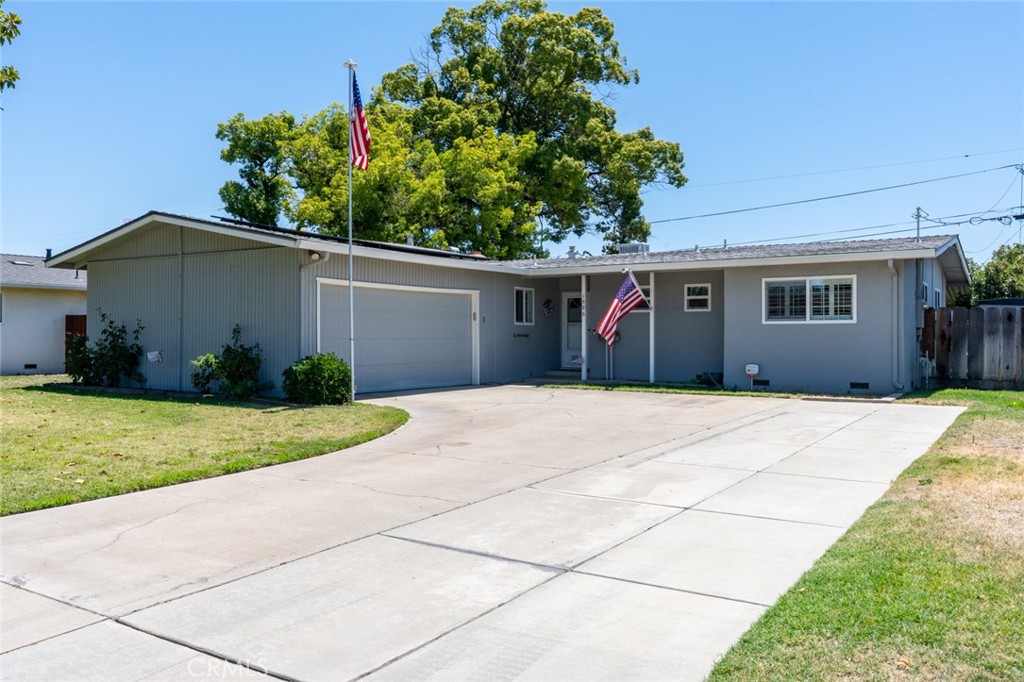 Welcome to 1586 Underwood Ave., Atwater CA! This beautifully updated 3 bedroom, 2 bathroom home offers approximately 1539 square feet of stylish details and is move in ready. Pride of ownership is evident throughout this property from the interior to it's outdoor beautiful landscaping. Cozy living room with wood burning fireplace. A great room for family gatherings and making memories. Featuring newly installed laminated wood like flooring throughout, completely renovated kitchen with gorgeous granite countertops, nice update features in both bathrooms, updated dual pane windows for energy efficiency, custom window shutters throughout home, 2 car garage finished out walls and new paint in 2024 and PAID solar. A spacious covered patio area ready for summer BBQ fun and relaxing with family and friends. Located in a friendly neighborhood close to all amenities such as shopping, banks, restaurants and schools. Oversized lot with approximately 8970 square feet. Don't miss your opportunity to own this lovely home!