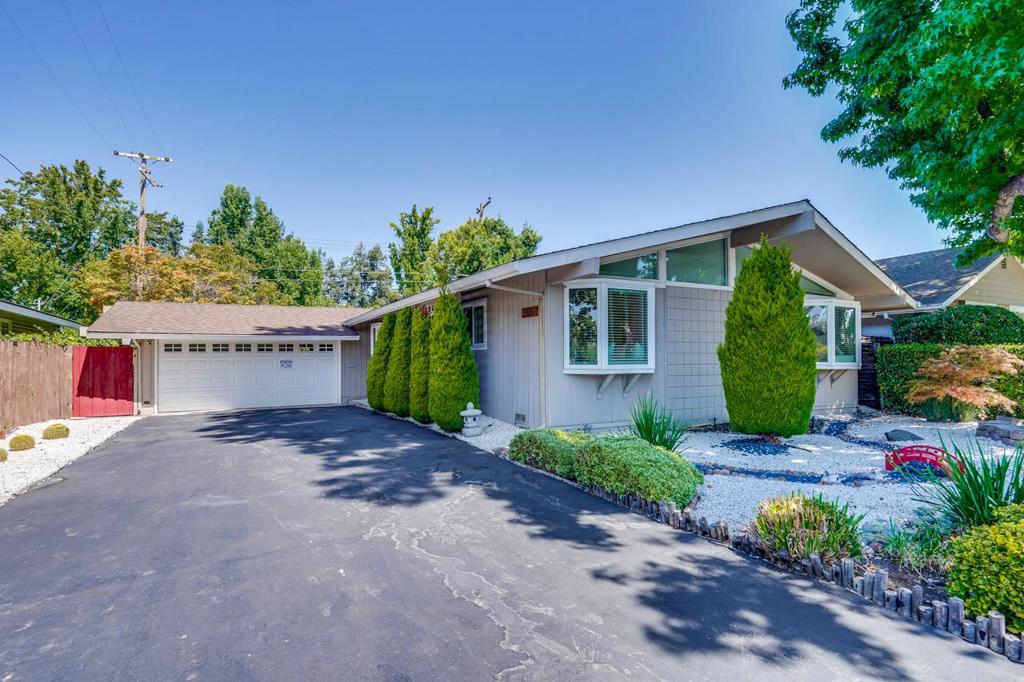 Discover your dream home in the heart of Silicon Valley! Perfectly located within walking distance of Apple Park, this move-in-ready gem boasts modern elegance and convenience. Central A/C provides comfortable living year round. The gourmet kitchen features sleek quartz countertops and premium stainless steel appliances. Hardwood floors and recessed lighting create a warm, inviting ambiance throughout, while the bright living room bathes in natural light. Host unforgettable gatherings on the expansive backyard deck, and enjoy low-maintenance living with a drought-resistant front yard. This home is steps from high-tech hubs, shopping, dining, and freewayseverything you need for a vibrant, connected lifestyle! Plus, enjoy the Santa Clara low utility costs.