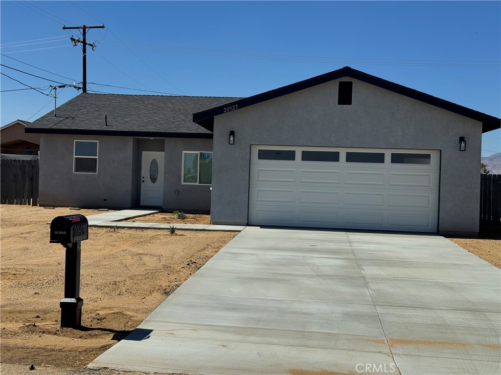 New Constructed 4 Bedroom and 2 Bathroom Home with Double RV access , Over 10,000 SF lot ,water proof laminated and tile flooring , paid solar and very well center located .