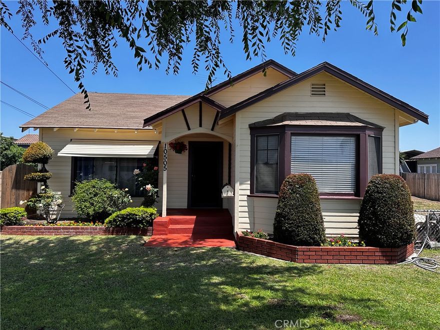 First Time on the Market in 68 Years – Rare Bellflower Opportunity for Development

Trust Sale – An exceptional and rare opportunity to own a home on an expansive 18,181 sq ft lot in the heart of Bellflower. First time available since 1957, this oversized property is filled with potential for homeowners, investors, and developers alike.

The charming 3-bedroom, 1-bath home features a spacious living room with tray ceilings, a large kitchen with adjacent dining area, and thick plaster walls throughout. Beneath the carpet, the original hardwood floors have been preserved for over 50 years, ready to be revealed and restored.

A detached garage includes washer/dryer hookups, and there's an additional freestanding structure (no electrical, no water or plumbing). This auxiliary building was present when the property was originally purchased. A separate workshop is situated between the garage and auxiliary building—ideal for hobbyists, storage, or creative use.

Zoned in a prime location near shopping, dining, and major freeways (91, 605, and 105), this expansive lot offers endless possibilities—from building a dream estate to creating a multi-generational compound or developing ADUs (Buyer to verify with city regarding permits and usage).

Opportunities like this don't come around often. Don't miss your chance to unlock the potential of this unique property