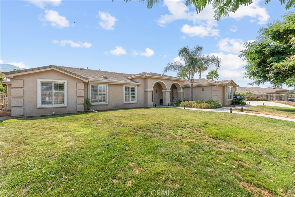 Located in the prestigious hills of Upper Yucaipa, this stunning 4-bedroom, 2.5-bath home blends luxury, space, and functionality. With 3,248 sq ft of thoughtfully designed living space, the home features 9 ft ceilings, elegant plantation shutters, and a spacious family room with a cozy fireplace—perfect for relaxing or entertaining.
The chef’s kitchen is the heart of the home, offering granite countertops, a large center island, extensive cabinetry, and an oversized pantry. The open-concept layout is ideal for hosting gatherings, large or small.
Situated on a 38,936 sq ft lot (just under an acre), the backyard is an entertainer’s dream. Enjoy the expansive covered patio and outdoor entertaining area, complete with a sparkling pool and spa protected by a child safety gate. The fully fenced yard includes a dedicated dog run, ample space for RV and boat parking, and plenty of room for storage or future improvements. A spacious 3-car garage adds extra flexibility.
Set in one of Yucaipa’s most desirable and scenic neighborhoods, this home offers privacy, tranquility, and luxury. Recently installed solar panels significantly reduce utility costs, adding to the home’s appeal and efficiency.
Whether you're entertaining guests or enjoying peaceful evenings at home, this exceptional Upper Yucaipa property is ready to welcome you. Don’t miss your chance to own this rare gem!