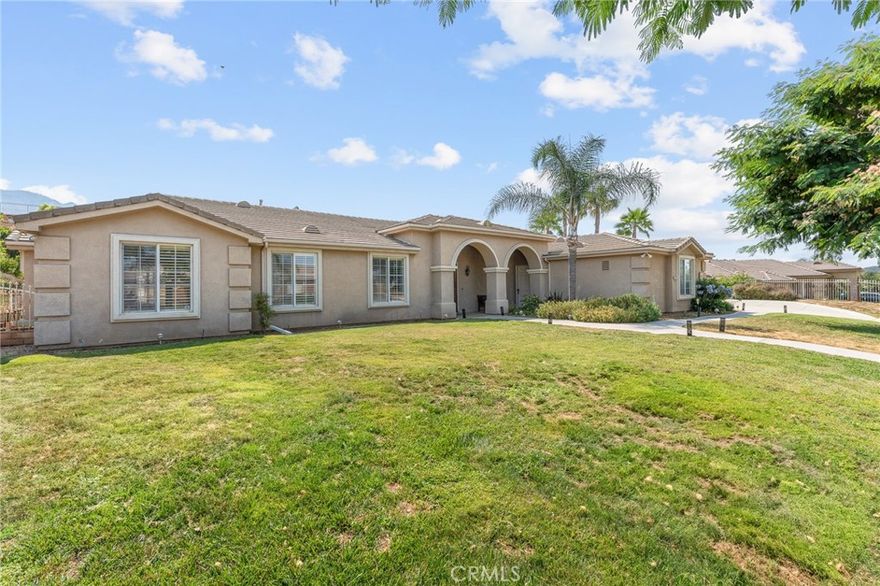 Located in the prestigious hills of Upper Yucaipa, this stunning 4-bedroom, 2.5-bath home blends luxury, space, and functionality. With 3,248 sq ft of thoughtfully designed living space, the home features 9 ft ceilings, elegant plantation shutters, and a spacious family room with a cozy fireplace—perfect for relaxing or entertaining.

The chef’s kitchen is the heart of the home, offering granite countertops, a large center island, extensive cabinetry, and an oversized pantry. The open-concept layout is ideal for hosting gatherings, large or small.

Situated on a 38,936 sq ft lot (just under an acre), the backyard is an entertainer’s dream. Enjoy the expansive covered patio and outdoor entertaining area, complete with a sparkling pool and spa protected by a child safety gate. The fully fenced yard includes a dedicated dog run, ample space for RV and boat parking, and plenty of room for storage or future improvements. A spacious 3-car garage adds extra flexibility.

Set in one of Yucaipa’s most desirable and scenic neighborhoods, this home offers privacy, tranquility, and luxury. Recently installed solar panels significantly reduce utility costs, adding to the home’s appeal and efficiency.



Whether you're entertaining guests or enjoying peaceful evenings at home, this exceptional Upper Yucaipa property is ready to welcome you. Don’t miss your chance to own this rare gem!