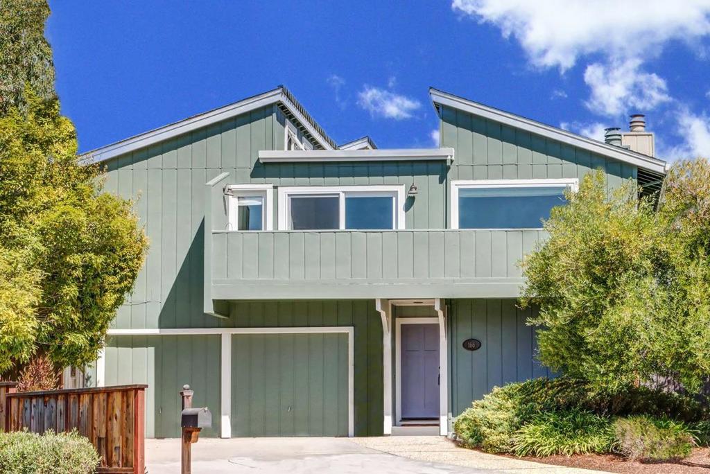 A one-of-a-kind property in the heart of the Seascape resort neighborhood, just minutes from the beach. A beautiful duet home on a on a cul-de-sac with a legal ADU studio unit featuring a kitchen, bathroom, gated private entrance, and patio perfect for guests, in-laws, or rental income! The main residence is a 2 Bd./2 Ba. duet that shares a back wall with the other half but looks and feels like a standalone property. No HOA fees! The second level features an open floor plan with a well-appointed kitchen, dining area, spacious living/family room, fireplace, and high ceilings with operable clerestory windows. A 50-foot wraparound deck is accessible from the dining area, living room, and bedroom, bringing in ocean air and the sounds of nature and waves. The first level includes a spacious bedroom with ensuite bath and a private gated yard. Additional features include a 1-car garage and large driveway fitting 3-4 cars. Just a 15-minute stroll to Seascape Park Beach, dog-friendly Seascape County Park, Seascape Tennis & Sports Club, and the Seascape Village shopping center with grocery store, coffee shop, boutiques, and restaurants. Also a short walk to Seascape Resort which overlooks the Monterey bay!