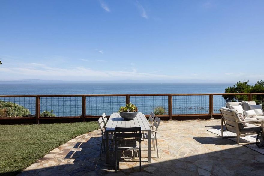 Overlooking Monterey Bay, this beautiful oceanfront property offers a rare chance to embrace Capitola's coveted coastal lifestyle. This thoughtfully designed home, built in 2002, features 2 bedrooms, 2 baths, an office, and nearly 1,650 square feet of light-filled living space. Plentiful windows frame endless ocean vistas, while an inviting fireplace anchors the main living area for cozy evenings. The property strikes a balance between privacy and proximity to the heart of Capitola Village. From your doorstep, enjoy morning walks to nearby beaches, world-class surfing, or leisurely bike rides along the shoreline. Capitola's vibrant village offers an array of boutique shops, wine bars, and celebrated dining, all just moments away. Festivals, music on the Esplanade, and year-round community events make this neighborhood one of California's most charming seaside enclaves. After a day exploring Santa Cruz's surf breaks, redwood forests, or local wineries, retreat to your own cliffside sanctuary where sunsets paint the horizon. Blending natural beauty, coastal recreation, and small-town charm, 4840 Cliff Drive is an invitation to live the quintessential California beachside lifestyle.