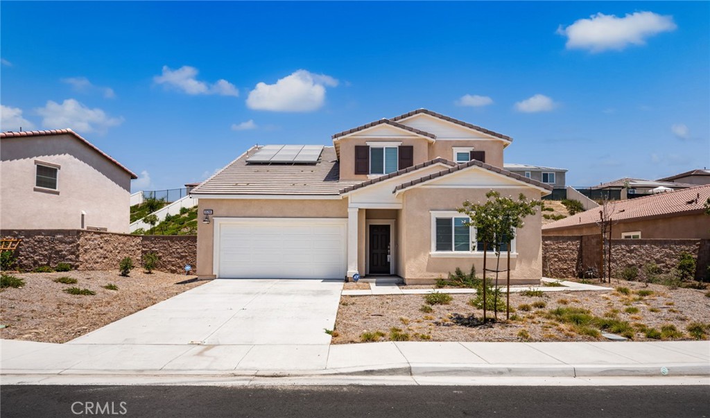 Welcome to the New Construction, a stunning 3-bedroom, 2.5-bathroom home located in the vibrant community of Beaumont, CA. This home boasts a spacious loft and an open kitchen with an island, perfect for entertaining or enjoying a quiet evening at home. The main bedroom features a walk-in closet, and the bathrooms are spacious with a vanity. The home also includes an upstairs laundry room for your convenience. The New Construction offers a host of amenities designed to enhance your living experience. Enjoy the luxury of a 2-car garage and a large backyard, perfect for outdoor activities. The community amenities include a club house, tennis courts, 2 community pools with a splash zone, and a park. Plus, with Wi-Fi included, you can stay connected without the extra cost. Experience the perfect blend of style, comfort, and convenience at the New Construction.