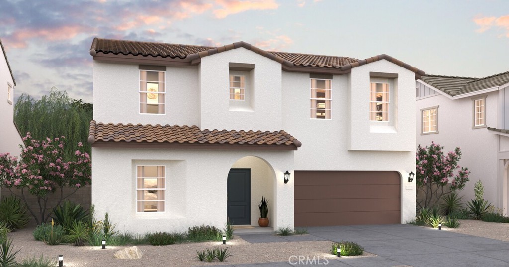 Experience the perfect blend of modern design, comfort, and flexibility in the beautifully crafted Water Lily plan at Monterosa. This spacious two-story home offers 5 bedrooms and 3 baths, thoughtfully designed with Farmhouse-inspired interior selections and elevated finishes throughout. The gourmet kitchen is a true showpiece, featuring crisp White cabinetry, gleaming Arctic White quartz countertops, stainless-steel appliances, and a large center island that’s ideal for casual dining, meal prep, or entertaining. The open great room is filled with natural light, creating a warm and welcoming space to relax or gather with family and friends. A convenient first-floor bedroom and full bath offer an ideal setup for overnight guests or multigenerational living. You’ll also find a dedicated home office, perfect for working remotely or enjoying a quiet retreat. Upstairs, a versatile loft provides additional living space that can be tailored to your lifestyle whether as a game room, media space, study zone, or cozy lounge. The luxurious Primary Suite features a spa-like bath with dual sinks, a spacious walk-in shower, and a large walk-in closet. Three additional bedrooms and a full bath complete the upstairs layout, offering plenty of room for everyone. Thoughtful designer touches include luxury vinyl plank flooring in main living areas, stylish tile in baths, and plush carpet in bedrooms. Move-in ready and beautifully appointed, this is your chance to live in comfort and style at Monterosa. ***Prices are subject to change.