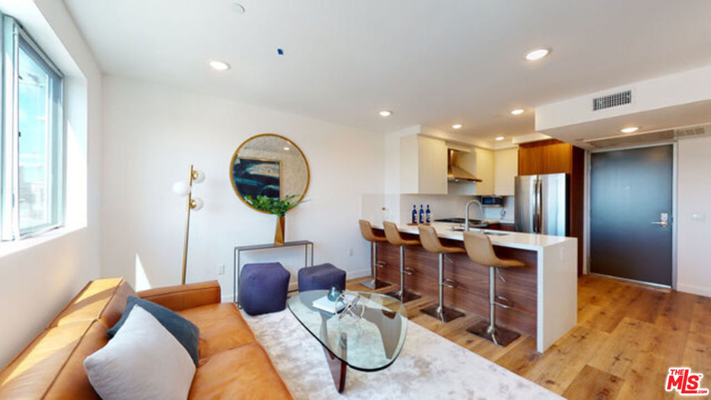 Welcome to the Glenville Villas! This Magnificent Brand New Building is a marvelous modern/contemporary luxury unit in the heart of the Westside with Beautiful South City Views from the Rooftop Deck! Beautiful Brazilian Designed Kitchen, Modern Brazilian Cabinetry, Quartz Stone Counters, Stainless Steel Appliances, Quarts Stone Back-splash, Large Peninsula great for Cooking & Dining. An open living floor plan with lots of natural light creates a great entertaining space. The bedroom has an high-quality Brazilian custom Walk-In closets and woodwork. LED Lighting, in-unit washer/dryer. The building has a beautiful Roof Top Deck with tables and lounge furniture for all tenants to enjoy. Walk to shops, markets, restaurants, all along Pico Blvd or Short Walk to Beverly Dr and Beverly Hills for dining. Easy to see with an appointment. Inquire for Pet.