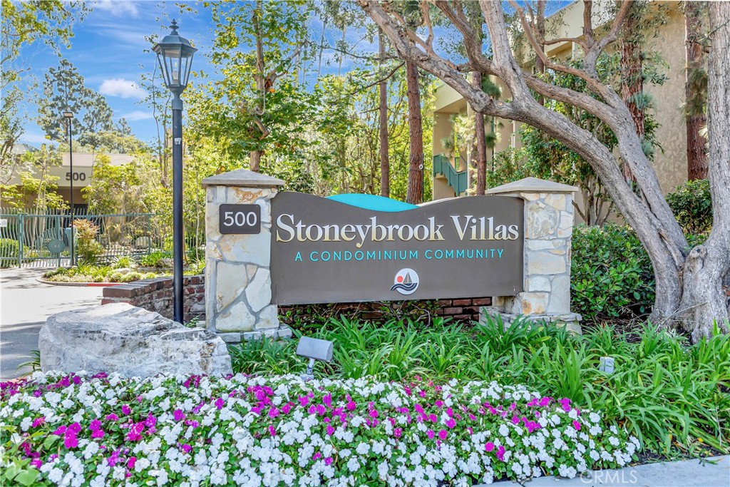 Welcome to the desirable Stonybrook Villas community! This charming 1 bedroom, 1 bath condo offers an open and inviting floor plan with recent upgrades including newer quartz countertops and fresh interior paint. Enjoy the light-filled living room that opens to a spacious balcony with peaceful views of the surrounding trees, accessible from both the living room and bedroom. Located on the top floor, this home provides privacy and tranquility.
The gated community is rich with amenities including a large pool and spa, clubhouse, tennis courts, streams, and tranquil koi ponds. For convenience, the unit comes with two assigned parking spaces, one in the garage and one in the lot, plus elevators for easy access. Ideally situated near CSULB, shopping, dining, and the VA Hospital, this home offers both comfort and convenience.