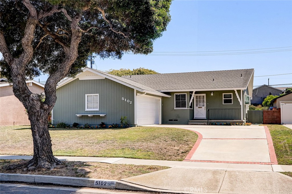 Welcome to this beautiful home, located in the Southwood neighborhood of West Torrance. This home sits on a spacious 7,791 Sq Ft. Lo, 1,162 Sq. Ft. of living space with 3 Bedrooms & 1 1/2 Baths. Many desirable features include, new interior & exterior paint, new laminate flooring, new (east) redwood fencing in backyard, new water heater/shed. Upgraded kitchen with granite countertops, countertop stove, double oven, built-in microwave, dishwasher, refrigerator, garden window & tiled flooring. Very light and airy with open kitchen to dining area. Also has Heating & Air Conditioning, front & back sprinklers, handrails for front, side & rear porches. Attached 2 car garage with W&D hookups, remote garage door, cement driveway with brick outlines. Huge backyard with brick patio & fruit trees. Very close to all 3 levels of distinguished West Torrance schools, local shopping, dinning & beach.