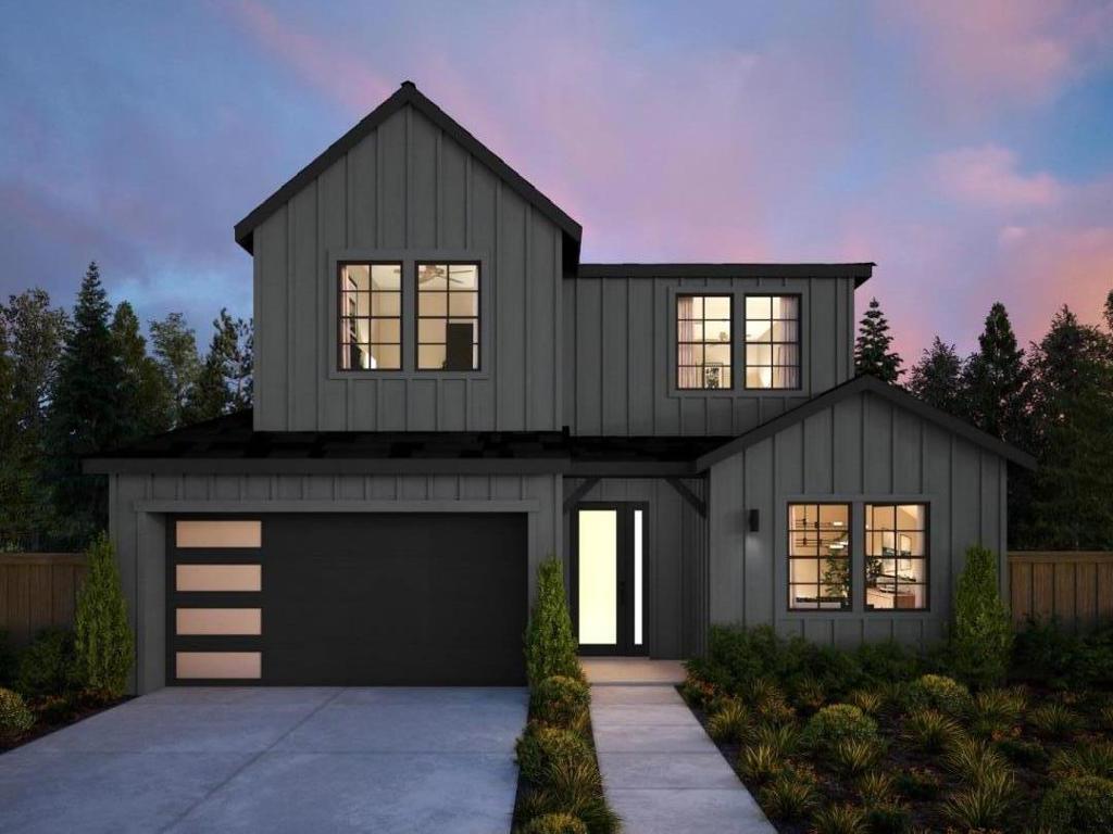 Unique opportunity to unlock the advantages of buying an in-progress home by Thomas James Homes. With this purchase, enjoy preferred pricing, designed personalization, and more. Estimated home completion is Summer 2026. At the heart of the home is the great room with fireplace and gourmet kitchen featuring an island with bar seating, walk-in pantry, and dining area. Natural wood flooring runs through the main living spaces, paired with black and white cabinets, tile, and sleek countertops for a luxurious aesthetic. Large doors open to the backyard and bring in natural light. The main floor also includes an ADU with kitchenette and en suite bath. Upstairs offers a spacious loft, laundry room with sink and storage, two secondary bedrooms, and a full bath with dual-sink vanity. The grand suite features a spa-like bath with dual-sink vanity, freestanding soaking tub, walk-in shower, and walk-in closet. Conveniently located near shops, restaurants, and lifestyle amenities. *Preliminary architecture shown is subject to change based on jurisdiction's design review process. Illustrative landscaping shown is generic and does not represent the landscaping proposed for this site. All imagery is representational and does not depict specific building, views or future architectural details.