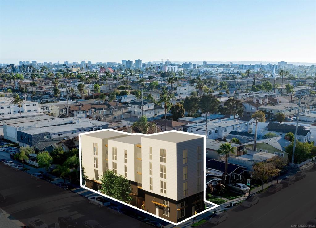 We are pleased to present The Monk Apartments, a fully entitled 21-unit RTI development opportunity located at 2889-91 Adams Avenue, San Diego, CA. The Monk Apartments is comprised of plans for fourteen (14) one-bedroom units, five (5) studios, and two (2) loft-style units. Once constructed, the four-story project will span approximately 13,200 square feet of gross area (including exterior circulation), with 9,000 square feet of interior R-2 floor space. The building will be constructed as a Type VA, all-electric property, prioritizing walkability and urban sustainability. The project includes a large 22-capacity bike storage room and features100% exterior corridors and stairs, eliminating the need for interior hallways or podium parking. Located on the prominent corner of Adams Avenue and Kansas Street, The Monk Apartments is situated in the heart of North Park, one of San Diego’s most vibrant and eclectic urban neighborhoods. With a Walk Score in the mid-90s, residents will enjoy immediate access to Adams Avenue’s popular cafés, restaurants, and retail, as well as seamless connectivity to major freeways including I-805, I-15, and I-8. The area is known for its dense mix of local culture, thriving arts scene, and strong rental demand among young professionals and creatives that comprise San Diego's ever-growing economy. This project offers a rare opportunity to deliver a boutique, architecturally distinctive multifamily asset in a high-barrier-to-entry submarket.