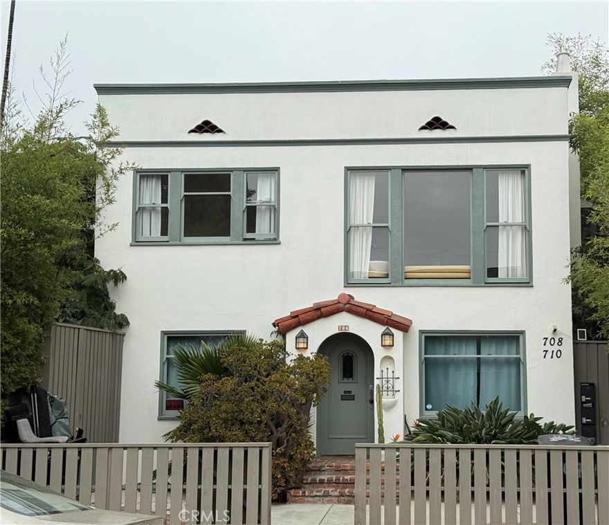 Welcome to this lush oasis in the heart of Venice. This is a peaceful apartment community with three units in the front building and a separate bungalow in the rear. Just a few blocks away from the beach, shopping on Abbot Kinney, dining on Rose Ave, and the historic Venice Canals, this beautiful 1-bedroom, 1-bath lower rear unit has been transformed into a bright, luxurious retreat with all the latest conveniences that include a spacious bathroom with radiant floors, designer kitchen with white oak cabinets and integrated appliances.  The outdoor firepit with plentiful seating and gas grill for those backyard barbecues are just a few amenities available for your enjoyment.  Laundry onsite shared with one other unit. Street parking only. One small pet okay.