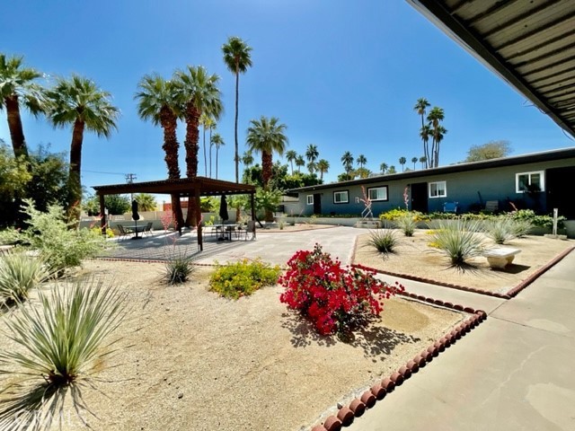 The Cathedral City Cove Apartments Homes is conveniently located in the Cathedral City Cove area of the city. Its close proximity to the City Civic Center & The Mary Pickford Entertainment Complex, the new Agua Caliente Resort Casino & all the retail amenities along the Highway 111 makes it an ideal place for you to live.
The property is nestled at the foothills of the San Jacinto Mountains in a corner location. The property is security gated & boasts new windows, a new roof, & all new air conditioning & heating, as well as common courtyard & play areas, & common laundry facilities.
These one-bedroom single-story floor plans have all been completely renovated with new floors, new paint, new appliances upgraded kitchen & cabinets, all new fixtures & hardware. These modern finishes in a courtyard setting provide the ideal tranquil opportunity to enjoy the desert lifestyle and all that it has to offer. Come see the Cathedral City Cove and make it your next home.