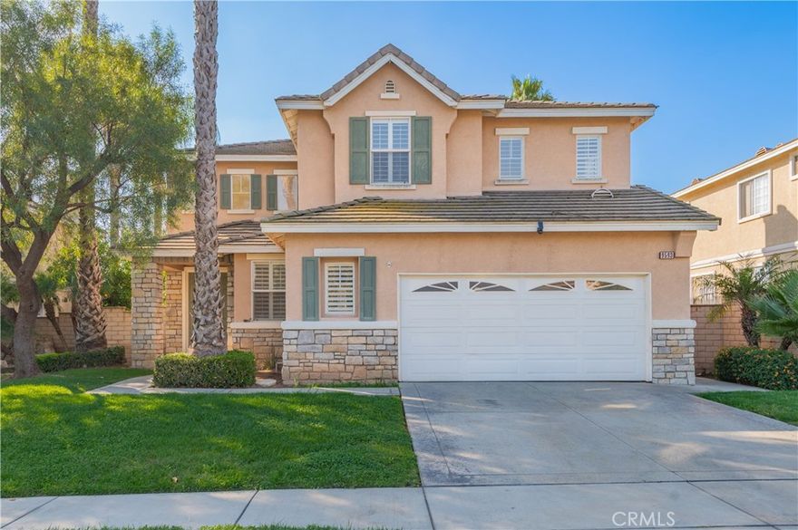 Welcome to this stunning home in Rancho Cucamonga! This spacious residence features 4 bedrooms plus a loft, offering plenty of room for comfortable living. The formal living room and dining area with high ceilings create a perfect setting for gatherings with family and friends. The kitchen, complete with a cozy breakfast nook, flows seamlessly into the family room, making it ideal for casual dining and entertaining. Downstairs, you’ll find a bedroom and full bathroom—perfect for guests or multi-generational living. Upstairs, the primary suite includes an en-suite bathroom and walk-in closet, while two additional bedrooms share a spacious full bathroom with dual sinks, ideal for kids or family members. Enjoy a wonderful community with convenient access to 99 Ranch Market, Costco, and Ontario Mills. Don’t miss this incredible opportunity!