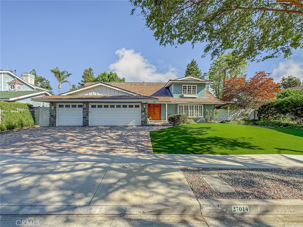 Two-story, Calabasas home, available FOR LEASE! Amenities include: great floorplan w/4BR + 3BA + over 2900 SQF; formal entry; living room w/fireplace; formal dining area; kitchen w/breakfast bar + all appliances included (refrigerator, stove, oven w/warming drawer, dishwasher + microwave); 3 bedrooms + 2 baths upstairs and 1 bedroom + 1 bath downstairs; primary bedroom w/ sliding door to back porch offers en-suite bathroom with double-sinks and a separate wardrobe worthy walk-in closet/dressing room w/ make-up station and sink; upstairs also includes a large bedroom with slider to back patio + third bathroom. Property has central HVAC, recessed lighting, crown molding + built-ins; in-unit laundry w/washer + dryer included; lush landscaping + great views from backyard w/sprinkler system + lots of covered patio space; in-ground pool + spa w/waterfall feature; built-in BBQ; gardening + pool service provided; SOLAR PANELS for lower electric bills; located in the Las Virgenes school district; attached, 3 car garage + driveway for parking; pets considered w/owners approval. Located down the street from Grape Arbor Park and nearby community center with kids' sports, pickleball, and fitness. 15-minute drive to the beaches of Malibu, this home is also within the award-winning Las Virgenes School District, LVUSD offers ''school of choice'' giving the option to pick between traditional school learning, dual-immersion in Spanish, and a Waldorf-inspired K - 8th grade.