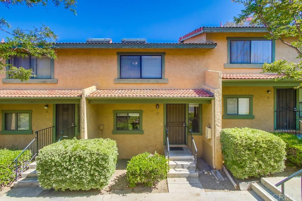 Welcome to this charming 2-bedroom, 2.5-bath townhouse in the desirable Riderwood Terrace community of Santee!** This light and bright home features an oversized kitchen with an eat-up bar and a spacious open floorplan perfect for modern living. The main floor includes a convenient half bath, while upstairs you'll find two generously sized bedrooms and two full baths. Enjoy in-unit laundry, an attached 2-car garage, and a great layout that feels like home. Located close to shopping, dining, Santee's vibrant community amenities, and easy freeway access. VA and FHA approved—this super cute home is a fantastic opportunity you don’t want to miss!