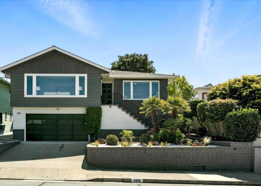 Welcome to 1414 Shafter, where timeless charm meets modern design. Situated on a tree-lined street with a nearby park, this home offers an amazing blend of warmth, luxury, and location. Perfectly located just minutes from San Mateo's highly desired Baywood schools, this beautifully renovated 3-bedroom, 3-bathroom home blends classic charm with modern comforts. The open floor plan is ideal for entertaining and living the casual California lifestyle. The newly renovated kitchen overlooks the family room, creating wide, open spaces that flow seamlessly together. The living room impresses with extra-large windows, partial bay views and fireplace. The downstairs basement adds incredible versatility, offering bonus living areas, (staged as 4th bedroom, office, & kitchenette) and a newly renovated bathroom. Outside, enjoy a private oasis with an expansive covered deck, offering plenty of space for relaxing in the generous living and dining areas, with fireplace, as well as a sink and grill for an outdoor kitchen. Additionally, the massive two-car garage offers endless possibilities for your own imagination, as well as abundant storage areas. This wonderful home is just minutes to San Mateo's lively downtown eateries, shopping, parks and major transportation routes. Welcome Home!