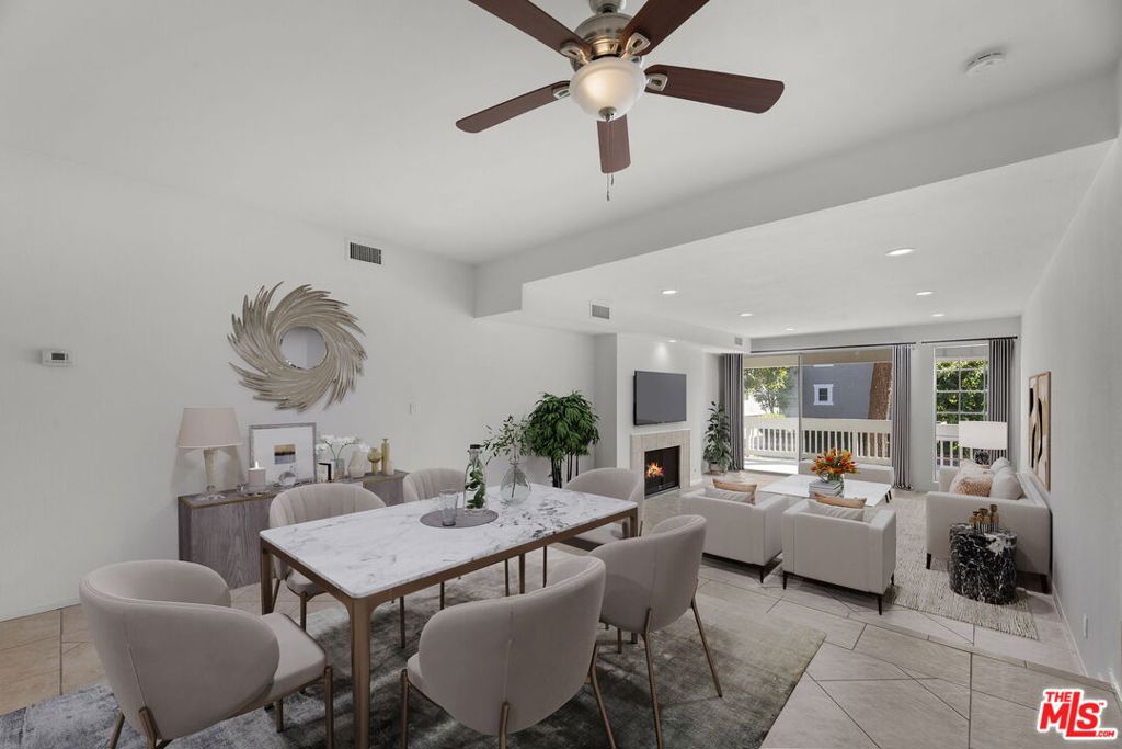 Stylish and recently renovated 2 Bed + 2 Bath Marina del Rey. Beautifully updated first-floor condo featuring all-tile flooring (carpet in closets), fresh designer paint, and a bright, spectacularly open layout. Located in a 24-hour guard-gated community with resort-style amenities: pools, spas, saunas, tennis courts, lush landscaping, and tranquil waterfalls. Spacious living room offers a wet bar, cozy fireplace, and a large private balcony. Primary suite boasts a fireplace, walk-in closet, balcony access, luxurious Jacuzzi tub, and separate shower. Includes 2 assigned parking spaces + storage and ample guest parking. Convenient steps to elevator and staircase right to your front door. Minutes to the marina, shops, dining, and the beach!