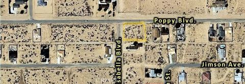 Photo of 0 Poppy Blvd, California City, CA 93505 (MLS # CV25195916)