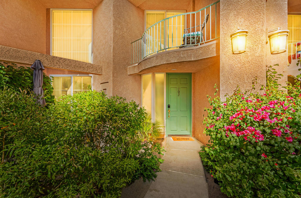 Welcome to Desert Sun Resort Condos, Palm Springs' premier clothing-optional resort community, located at 1533 N. Chaparral Rd near E. Vista Chino, just one mile from the vibrant downtown. Built between 1997-2003, this gated community offers 69 charming townhouse and one-story units set amid lush landscaping, swaying palms, and a signature water fountain that creates a true desert oasis.Residents enjoy exceptional amenities including a year-round heated pool and spa, fitness center, and clubhouse. Just steps away from the Uptown Design District, fine dining, shopping, and everything the Palm Springs lifestyle has to offer.This Stylish 2-bedroom, 2-bath retreat with a beautiful skylight in primary bath, exudes warmth and comfort. Inside, you'll find two cozy fireplaces, an in-unit washer and dryer, and an Avanti 28-Bottle Dual Zone Digital Wine Cooler in the dining room--perfect for entertaining or enjoying a private evening at home. Step outside to two private patios where you can relax to the soothing sounds of the fountain.Whether you're lounging by the resort-style saltwater pool and spa or hosting gatherings at the BBQ area, this home offers the perfect balance of resort amenities and private retreat. Experience the magic of desert living in this exclusive, serene community--just moments from world-class golf, outdoor adventures, and the vibrant energy of Palm Springs. To schedule a private showing, please call or text the listing agent, Jacqueline Clemons, at (725) 777-8197.