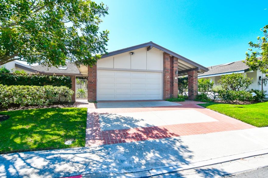 Opportunity awaits. JASMINE CREEK SINGLE LEVEL - GREAT LOCATION

Now available: A spacious two-bedroom, two-bath single-level home in Jasmine Creek, Corona del Mar. Enjoy over 1,900 square feet including a family room, formal dining area, custom kitchen with breakfast nook, and a living room with fireplace. The primary bedroom opens to a large private yard featuring a spa, custom fountains, and a cellar. The secondary bedroom has its own landscaped patio, and both patios offer great outdoor space.

This home needs  TLC but is move-inable.  Ideal for investors, entry level buyers or buyers who want to create their forever home.  

The traditional floor plan offers timeless appeal in a secure resort gated community with greenbelts, pools, spas, tennis courts, clubhouse, and 24/7 staffed gate—all in Newport Beach.  Jasmine Creek Single-Level Home