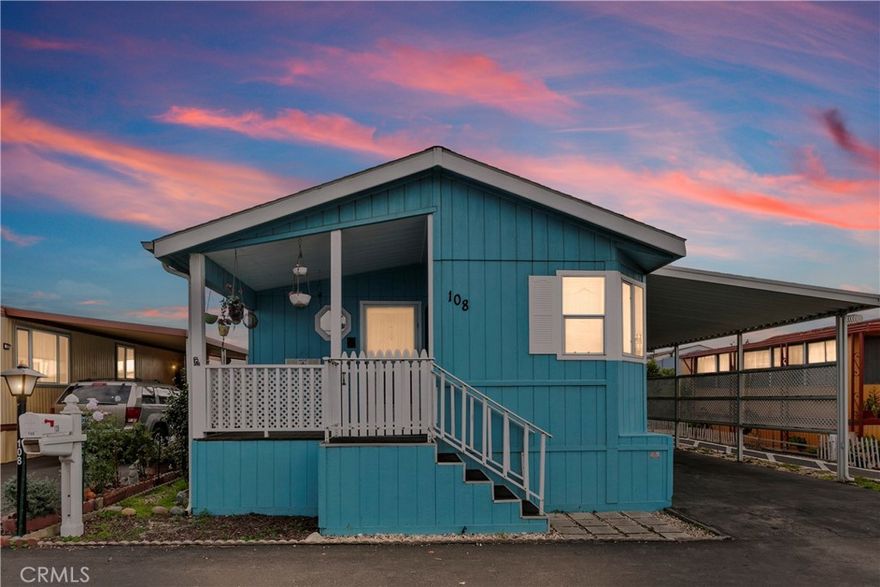 Step into comfort and CHARM with this beautiful 2001 manufactured home located in the desirable La Maria Mobile Home Park in Santa Maria! This spacious 3-bedroom, 2-bathroom home offers a bright and inviting layout featuring a cozy fireplace, a well-designed kitchen, a comfortable dining area, and a convenient laundry room. The Primary bedroom has its own private bathroom with a walk-in closet.
Relax on your front porch and enjoy the peaceful surroundings and take advantage of carport parking for easy access. A storage shed is located on the carport side. Space rent to the new owner is 1254.83 and includes water, sewer, and trash, making this home as practical as it is welcoming. Pool and Clubhouse amenities are included when you live here at La Maria Mobile Home Park.
Whether you're looking for your first home or a place to downsize in comfort, this gem has everything you need—ready for you to move right in and make it your own!