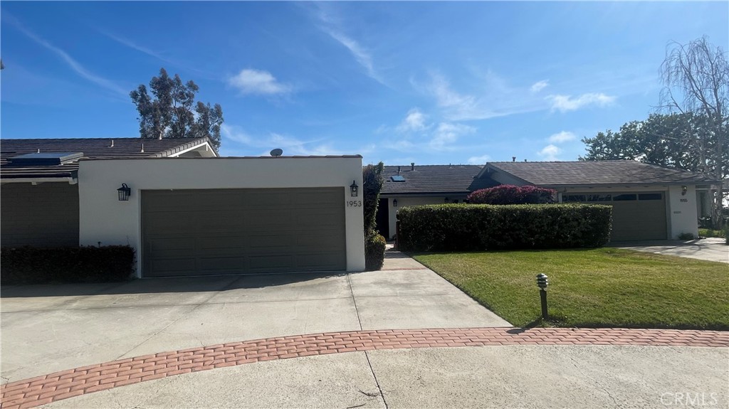 This completely remodeled 3 bedroom, 3 bathroom single story home with an open floor plan and plenty of natural light is now ready for occupancy! It has a living room with a bar and fireplace that leads to the good-sized backyard. It has all new appliances, kitchen cabinets, bathrooms with jacuzzi bathtubs. The master bedroom and second bedroom have their own private patios, and the 2 car garage has electric charger for EVs. There is also heating, air conditioning, a community pool, tennis courts and amenities. There is a laundry room with a sink and both a washer & dryer. Please call for more information.