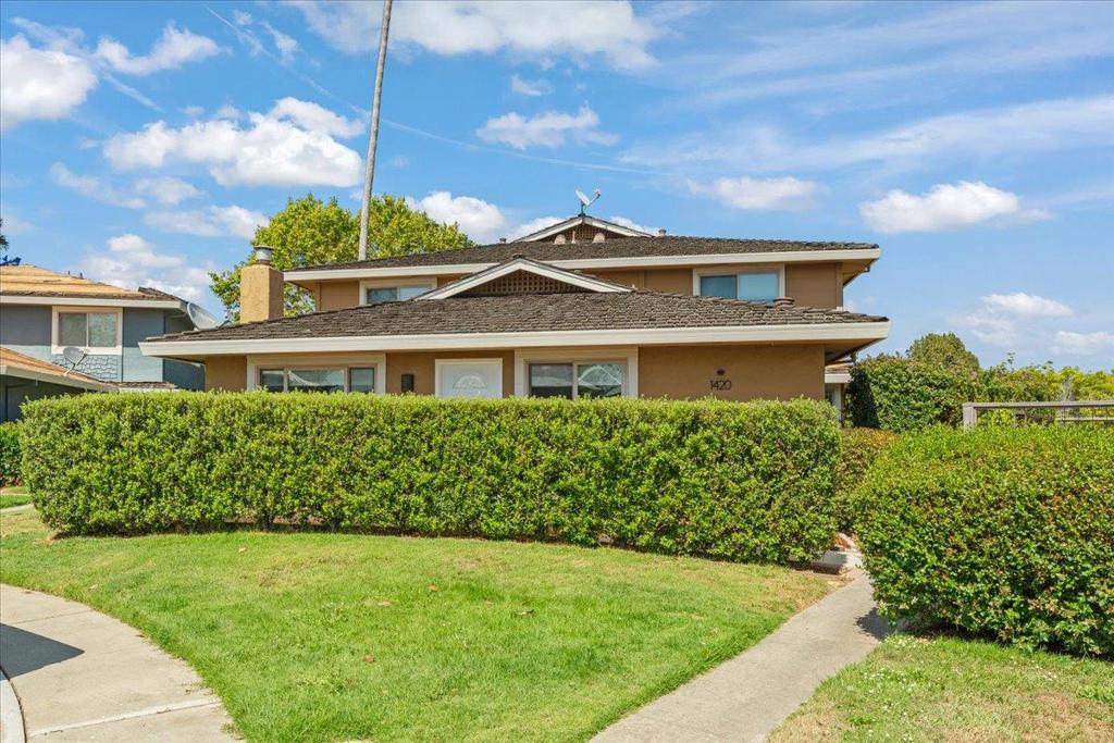 New price for this charming and delightful 2 bedroom,1 bath condo nestled at the top of Ruby Court in desirable Capitola! This single level ground floor unit is infused w/light and has a modern feel with fresh paint, new ceiling fans and a gas insert fireplace. Numerous upgrades include newer refrigerator, double paned windows & laminate floors throughout plus a fully enclosed, shared garage. Indoor stacking washer/dryer. Contemporary style bathroom with new sink & shelves. Complex has a fenced community pool, picnic area and well maintained grounds. Centrally located within easy walking distance to Capitola Village, Jade St. Park, surf & beaches, delightful local shops and a variety of inviting restaurants. Whole Foods, Grocery Outlet & local chain New Leaf Market are all nearby. You're minutes to the freeway for easy commute access. Interior photos virtually staged. Move-in ready home ideal for those seeking a coastal lifestyle!