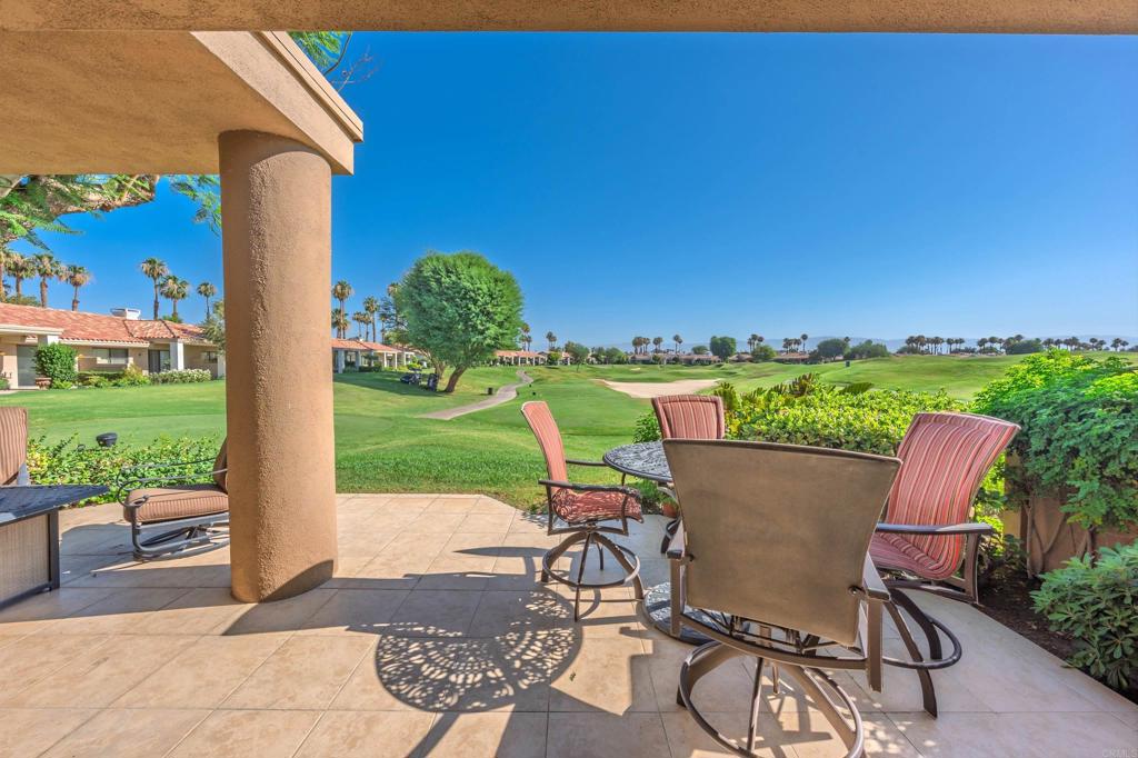 Fully furnished and perched on the iconic 4th hole of the Stadium Residence Course at PGA West, 80385 Pebble Beach offers luxury desert living with sweeping fairway views. This 3-bedroom, 4-bathroom home sits within the prestigious PGA West community, home to the annual American Express PGA Golf Tournament. Inside, the open-concept layout features a sunlit great room, a chef’s kitchen, and spacious ensuite bedrooms. The home comes fully outfitted with stylish furniture, décor, and essentials—move-in or rental ready. The private patio is perfect for entertaining, with a built-in BBQ, lounge seating, and unbeatable golf course vistas. Enjoy resort-style amenities including pools, fitness center, and gated security. Whether you're seeking a vacation retreat or a prime investment, this turnkey La Quinta gem is a rare find.