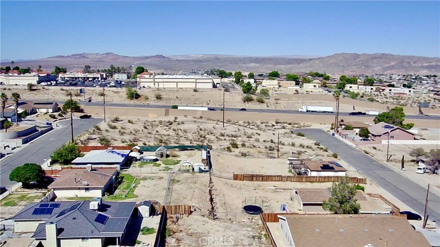 Prime Vacant Land Near I-15 & I-40 – Flat Terrain, Paved Road Access, Ideal Location!



This exceptional vacant land parcel offers a rare opportunity to develop in one of Barstow’s most strategically positioned areas. Situated near the high-traffic junction of the I-15 and I-40 freeways, the property provides outstanding accessibility, visibility, and convenience. The lot features flat topography and paved road access.



Located just minutes from major shopping centers, schools, and essential amenities, this parcel sits in a growing and dynamic part of town. Its proximity to national retailers, dining options, and daily conveniences enhances its appeal.



Don’t miss your chance to own a premier piece of Barstow real estate! Contact us today for more information.