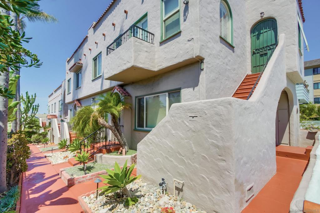 This property at 3770 Georgia Street is a very charming well-maintained pride of ownership multifamily property. Located in the Hillcrest neighborhood of San Diego, CA, one of San Diego’s best performing submarkets, it consists of eight (8) one-bedroom apartments and six (6) single car garages. Built in 1929, property offers potential historic designation featuring vintage Spanish Colonial Revival architecture with Heavy Adobe Bumpy wall stucco, mission style arched doors and windows, and wrap around staircases. Property is offered for sale for the first time in nearly thirty years. • A+ San Diego Location: Hillcrest / 92103 • Very Well-Maintained Clean Asset • Vintage Spanish Style Architecture • Highly Desirable Charming Sunny Apartments • 9-Ft Coved Ceilings, Hardwood Floors, Some with Views • Value-Add Opportunity: Good Upside Potential in Rents • All Apartments Individually Metered for Gas and Electricity • Six Garages; On-site Laundry • Close Proximity to Balboa Park, Mission Hills & North Park • ProForma Cap Rate: 5.77% / ProForma GRM: 12.26 • Drive-by only, do not disturb tenants