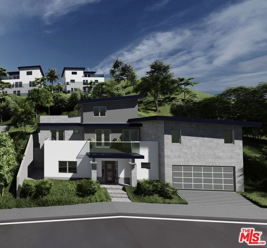 This is an incredible development opportunity for an owner-user or investor to acquire a shovel ready project with building permits ISSUED and PAID FOR in the heart of coveted Highland Park!  This spacious 90 foot wide lot comes with fully approved plans for a stunning contemporary three-level 2,100 square foot home with 3 bedrooms, 3 full baths and 2 half baths.  A thoughtfully designed floor plan combines architectural elegance with modern amenities, while multiple expansive decks showcase sweeping hillside and city-light views. Perfect for developers or owner-users, this project offers the rare chance to build a contemporary hillside retreat, offering both privacy and convenience. Nestled near Eagle Rock and just minutes from the best of Highland Park, this project offers a streamlined path to completion so you can skip the lengthly permitting process and capitalize on a design already cleared, fully approved, stamped and ready to go! The adjacent lot at 1825 N Nolden Street also has approved plans for an equally exquisite contemporary home of the same size on the same size lot - the owner intends to build this home himself but would be willing to sell it if he received a strong offer.