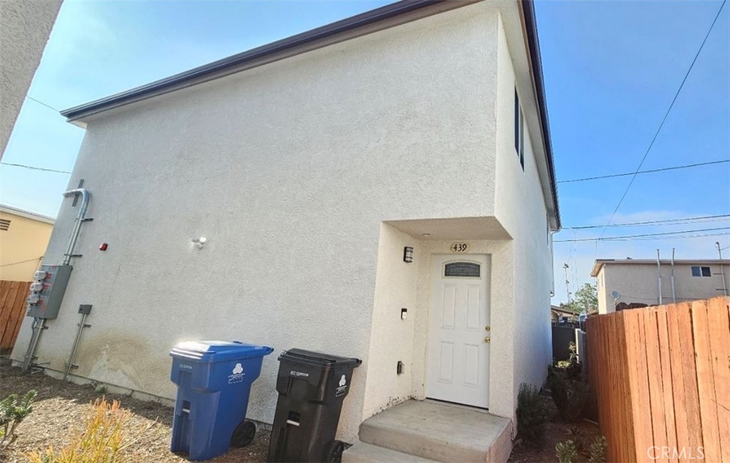 2024Year New Built
ALLEY ACCESS,Only Back alley Car Drive access
SOLAR INSTALLATION
Front Yard -installed Tuff ,Don't need Gardening
*Outside
artificial tuff at front- don't need gardening
locked mailbox
wood fence
all concrete driveway
*Interior
laminated wood FLOORING-LIVING ROOM & BEDROOM&HALLWAY
TILE FLOORING-KITCHEN &BATHROOM
*appliances
central Heater
tankless water heater
solar installed
*Laundry
washer &Dryer Hookup
*Building Description
Back Building
#439:Back,2nd Floor,3/2,1250sf, 2CAR Assigned Parking Space AT Back with access back alley
*description*
1.tankless heater on outside wall with locking door(with key)
2. solar meter
3. central heater per each unit
4.artifical turf landscaping -don't need to gardening
5.laundry hook up space
6.flooring_tile(kitchen and bath,laundry room),laminated wood flooring-room,hall &stairs
7.concrete driveway
8.2assigned parking
9.car parking-alley access only from back alley
(*Front- only walking access)