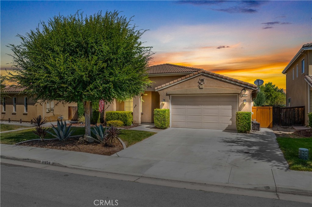 Stunning Single-Story in French Valley (Winchester) | 3 Bed + Office | No Rear Neighbors This beautifully maintained home checks all the boxes. Step into a bright and open floor plan with a spacious living room and an upgraded kitchen featuring granite countertops, a large center island, and plenty of storage. Down the hall, you'll find a versatile office or den (easily converted to 4th Bedroom), perfect for working from home, plus a convenient guest powder room. Two secondary bedrooms share a Jack-and-Jill bathroom, and the indoor laundry room is thoughtfully placed for easy access. The primary suite is tucked at the back of the home with peaceful backyard views. The ensuite bath includes dual sinks, a large soaking tub, a separate shower, and a walk-in closet. Step outside to your private backyard retreat—zen vibes, low-maintenance landscaping, and no rear neighbors. Perfect for entertaining or unwinding in total privacy. Additional highlights include: 3-car tandem garage (built in storage), newer water heater, 30-amp plug (EV or workshop ready), energy-efficient orientation between two-story homes, walkable to Temecula Unified District schools, parks, and trails. This is the French Valley single-story you've been waiting for—don’t miss it.