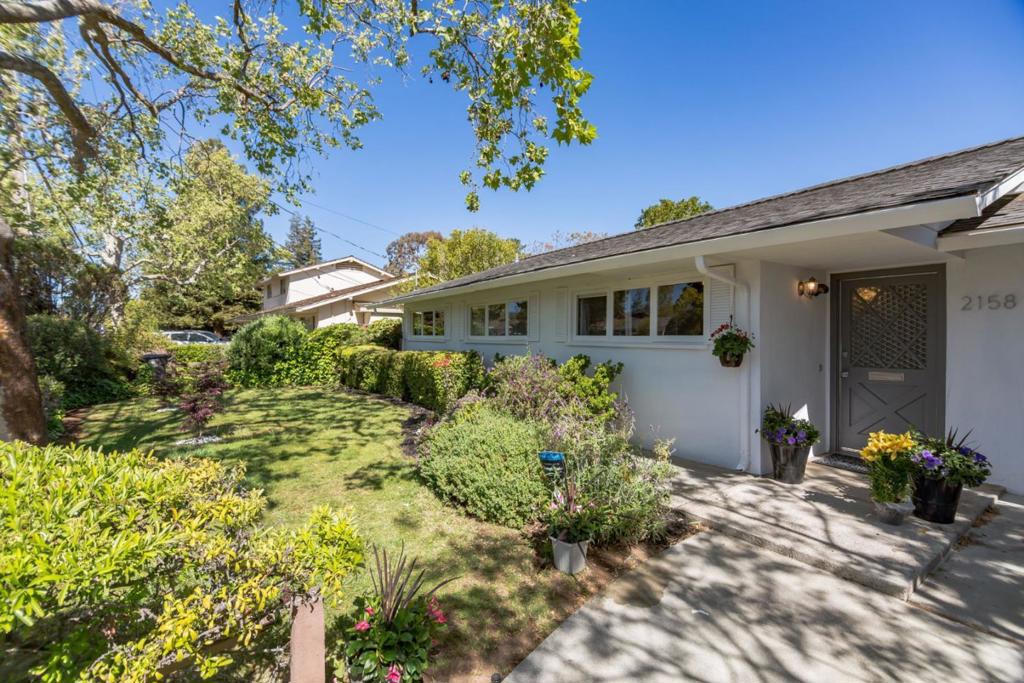 Do not disturb tenant. Enjoy all that Mountain View, Los Altos, Stanford and Palo Alto have to offer. Conveniently located almost in North Los Altos just beside multimillion dollar houses in Los Altos. Near google, Facebook and Apple Take advantage of great schools like Benjamin Bubb, Bullis Charter school ( Lottery) , Isacc Newton, Blach junior and Los Altos High. Play tennis in 5+ nearby tennis courts in LAH. It is freshly painted, features brand new carpet, a new washing machine, and dishwasher. You can enjoy to live in, or continue to rent $5,400 , or build your brand new dream home when you are ready to do so. As permit for a 3000 -+ sq, for a new modern single family home + attached ADU would be available soon. For additional renderings , and design floor plans contact Fara