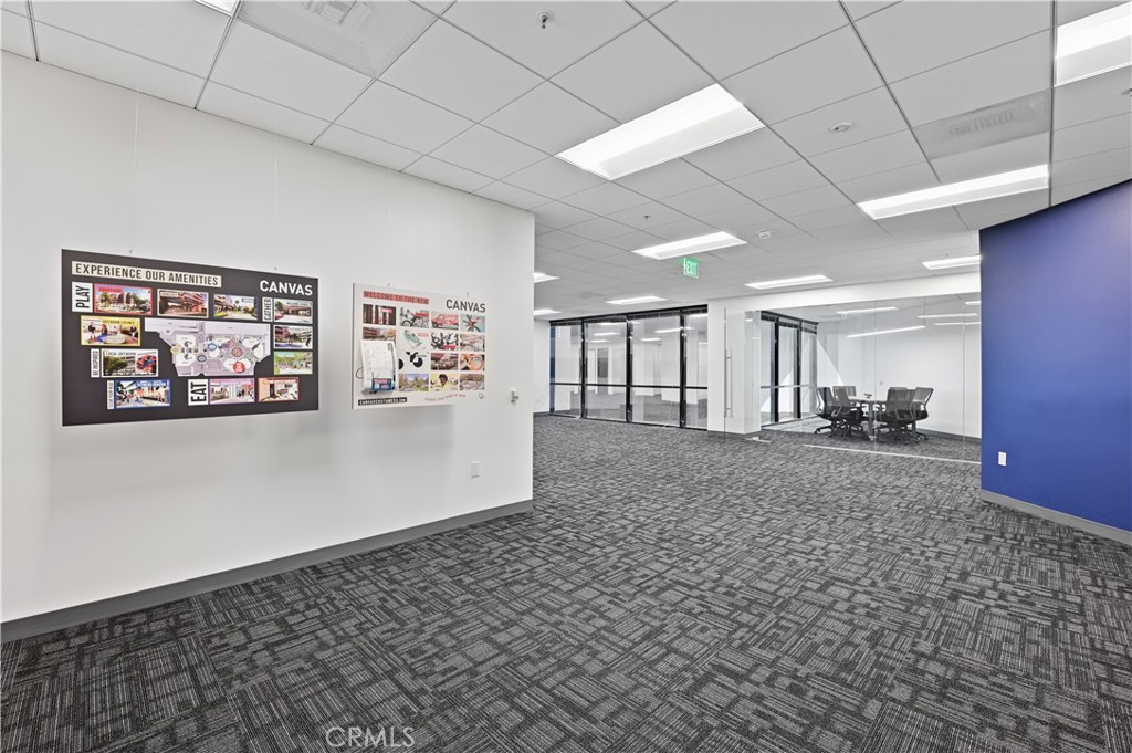 **1,700 SF Spec Suite - 3 Offices, Open Area, Kitchen **
Canvas, Costa Mesa offers a new office concept inspired by the vibrant local arts community at the coveted heart of Costa Mesa. The project provides suites that meet the tastes of a wide range of employees and guests. Gather in an office and conference center with outdoor access, play in an outdoor lounge, courtyard, or the onsite BLK Dot Coffee, and be inspired by local artwork while showcasing your business with signage throughout the campus. Among the additional features the project will provide is an abundance of parking found at the covered garage adjacent to the property, an on-site fitness center, car detail service, food trucks, and a farmer’s market. Centrally located in Costa Mesa's Sobeca neighborhood, CANVAS is walking distance to dozens of restaurants, retailers, art and music venues including The Camp and The Lab, the Anti-Mall featuring indoor/outdoor hangouts and entertainment, which are a 10 minute walk to Canvas. Employees can help themselves to a myriad of dining options with local breweries like Salty Bear, Green Cheek Gunwhale Ales, and Bootleggers Brewery within an 10-minute walk and Fireside Tavern directly across Bristol Street. Additionally, South Coast Plaza is two minutes north of the property, providing shoppers a global shopping destination. For guests and employees needing to travel, the John Wayne Airport is less than three miles to the east and the campus is directly off of the 405 freeway.