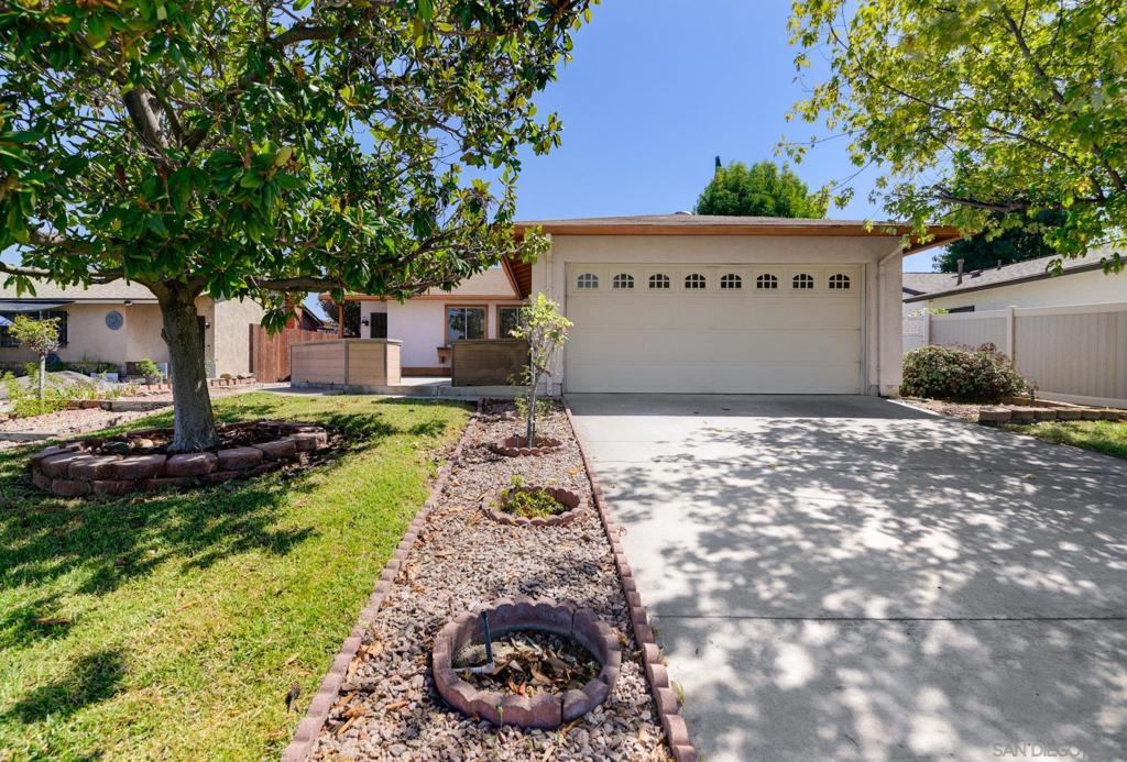 Discover your new sanctuary at 531 Bluffview Rd, Spring Valley, CA 91977. This charming 3-bedroom, 2-bathroom residence offers 1,364 square feet of comfortable living space, nestled on a spacious 6,000 square foot lot. Embrace the semi-open concept design, accentuated by a welcoming fireplace in the living room. The modern kitchen features sleek new cabinets and countertops, paired with durable luxury vinyl flooring throughout. Plush carpeting in two bedrooms adds a touch of coziness. Recently updated, both the hall and primary bathrooms offer a fresh, contemporary feel. Outside, enjoy picturesque west-facing sunsets from the front patio or relax in the expansive backyard with two convenient storage sheds. Perfectly situated near freeway access, dining, shopping, and the stunning Sweetwater Summit Regional Park, this home is a rare gem in a neighborhood that hasn't seen a home for sale in over two years. Information is believed to be accurate, but shall not be relied on without verification. Square footage, lot size, and room size dimensions should be considered approximate. Discover your new sanctuary at 531 Bluffview Rd, Spring Valley, CA 91977. This charming 3-bedroom, 2-bathroom residence offers 1,364 square feet of comfortable living space, nestled on a spacious 6,000 square foot lot. Embrace the semi-open concept design, accentuated by a welcoming fireplace in the living room. The modern kitchen features sleek new cabinets and countertops, paired with durable luxury vinyl flooring throughout. Plush carpeting in two bedrooms adds a touch of coziness. Recently updated, both the hall and primary bathrooms offer a fresh, contemporary feel. Outside, enjoy picturesque west-facing sunsets from the front patio or relax in the expansive backyard with two convenient storage sheds. Perfectly situated near freeway access, dining, shopping, and the stunning Sweetwater Summit Regional Park, this home is a rare gem in a neighborhood that hasn't seen a home for sale in over two years. Information is believed to be accurate, but shall not be relied on without verification. Square footage, lot size, roomsize dimensions should be considered approximate.